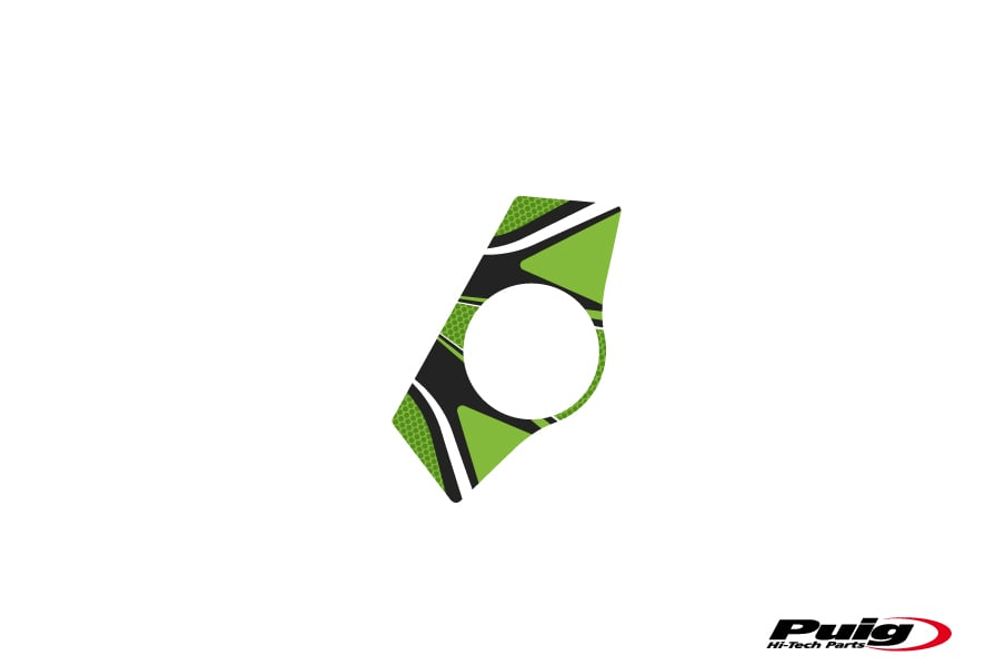 PUIG 6950V Radikal Yoke Protector  passend fuer KAWASAKI Z1000SX Grün