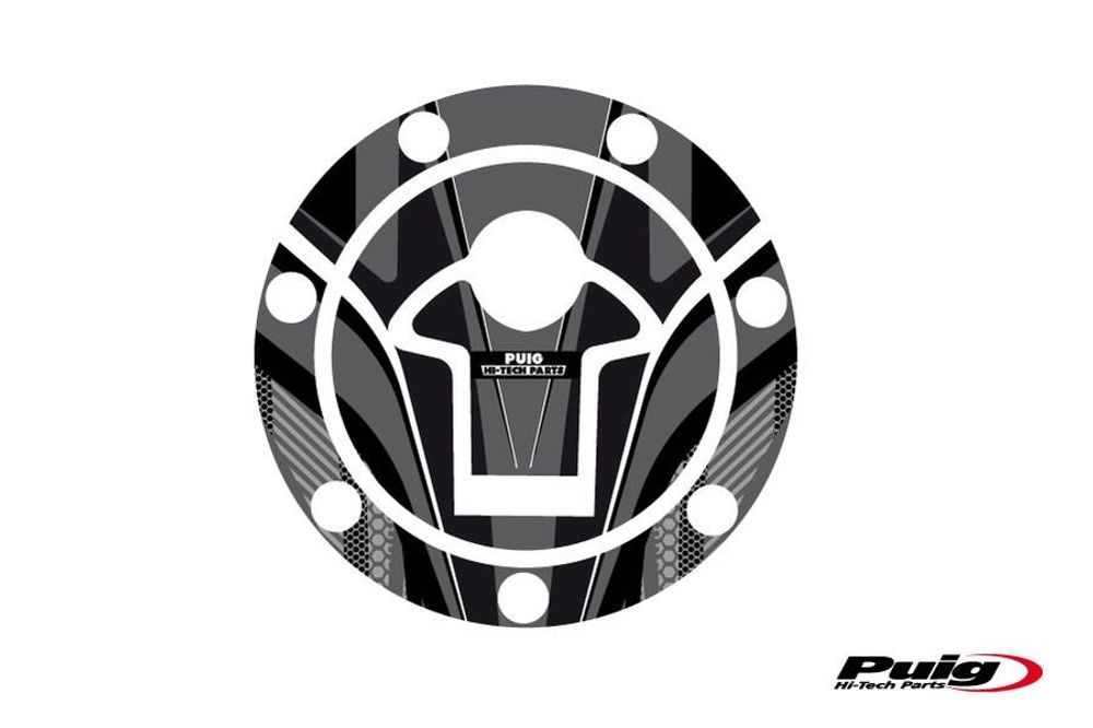 PUIG 7611U Tankdeckelabdeckungen Radikal  passend fuer KTM 125 DUKE Grau