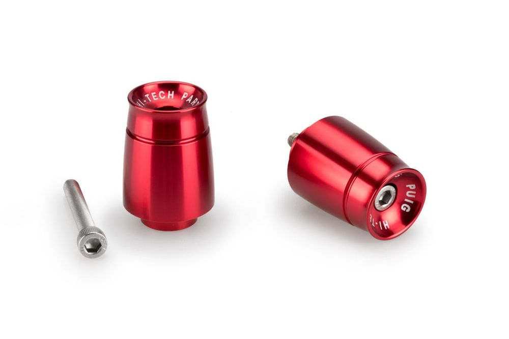 PUIG 21010R Lenkerenden Sport  passend fuer YAMAHA YZF-R1 Rot