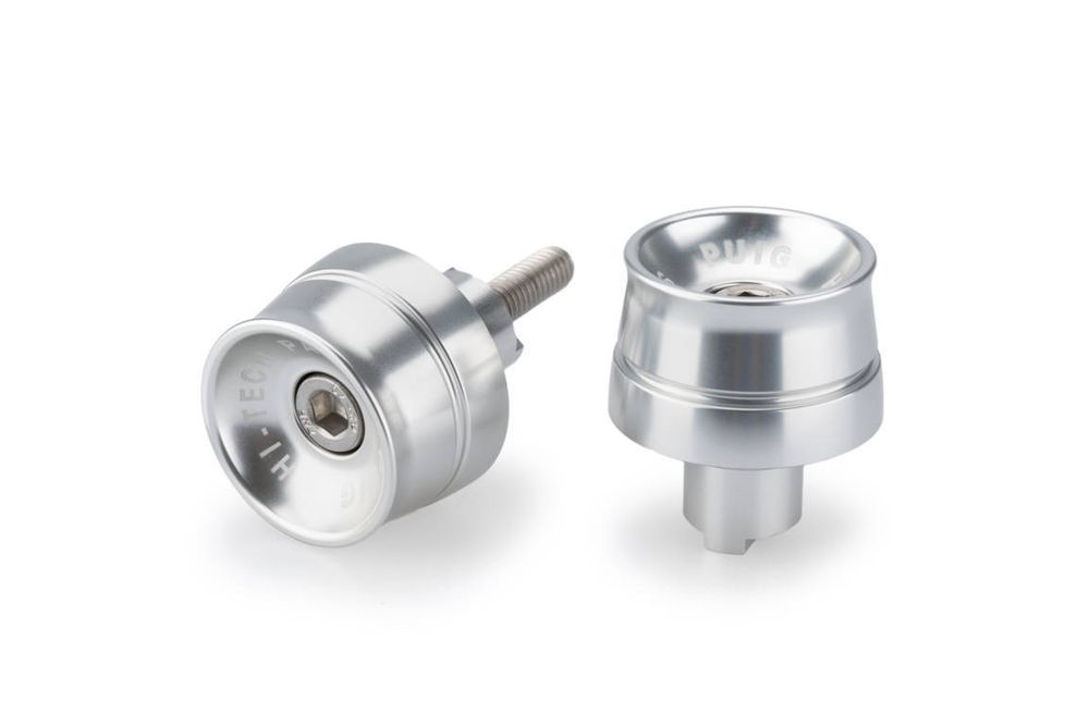 PUIG 21002P Lenkerenden Speed  passend fuer KAWASAKI Z650 Silber