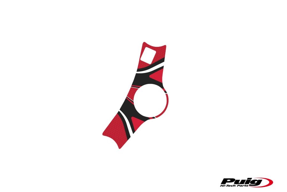 Puig 6972R Radikal Yoke Protector  Kompatibel/Ersatz für HONDA CBR600RR Rot