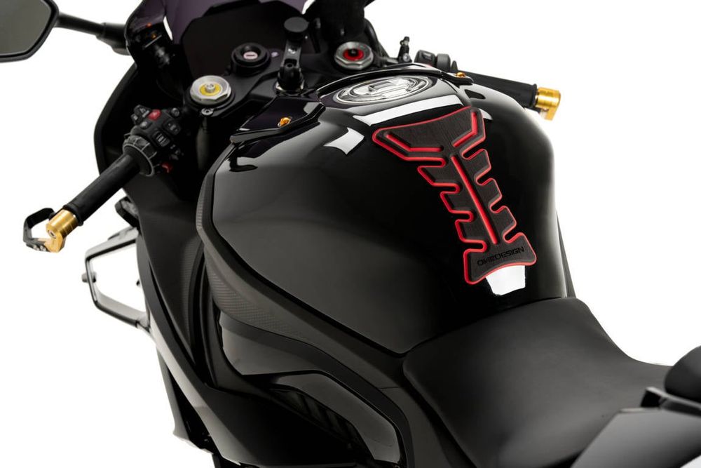 PUIG 21834R Grasp Tankschutz  passend fuer HONDA NT650V DEAUVILLE Rot