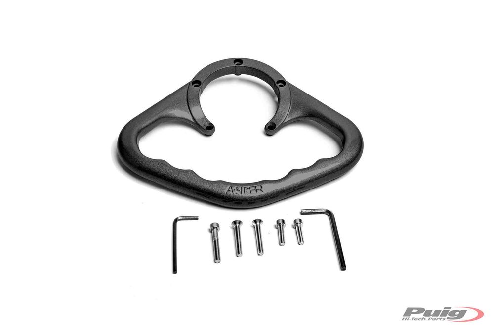 PUIG 4612N Haltering  passend fuer SUZUKI GSF650S BANDIT Schwarz