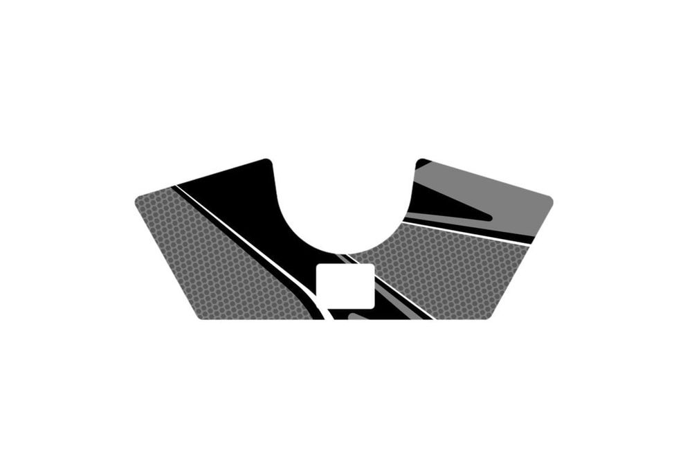 PUIG 6907U Radikal Yoke Protector  passend fuer HONDA CBR500R Grau