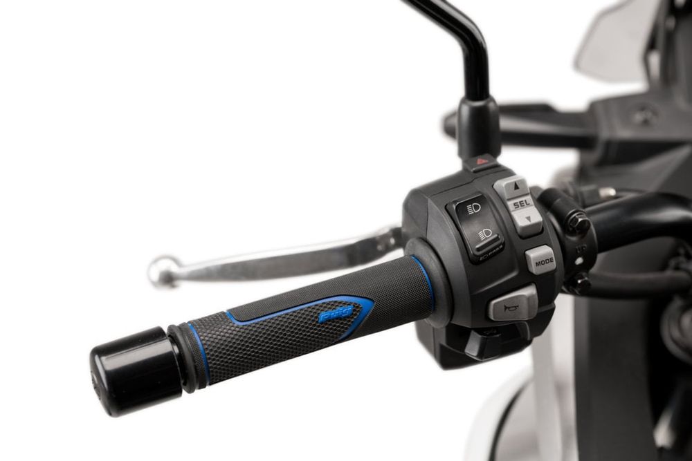 PUIG 20796A Core Griffe  passend fuer KAWASAKI KLE500 Blau
