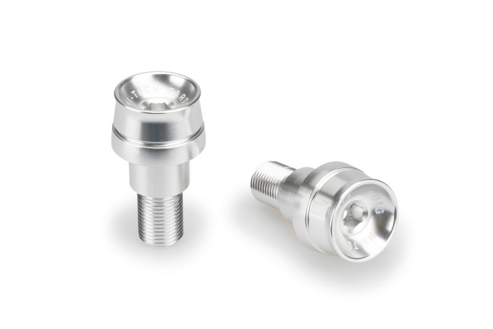 PUIG 21024P Lenkerenden Speed  passend fuer YAMAHA XJR1300 Silber