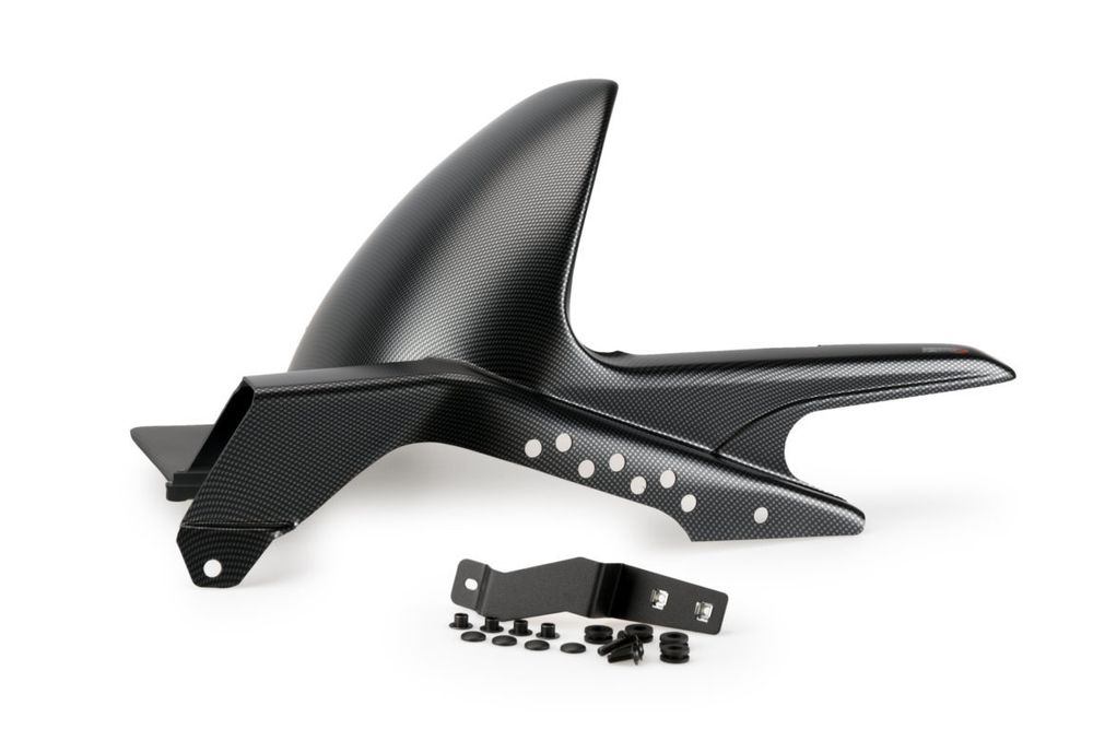 PUIG 21146C Hinterradabdeckungen   passend fuer HONDA CB500F Carbon look