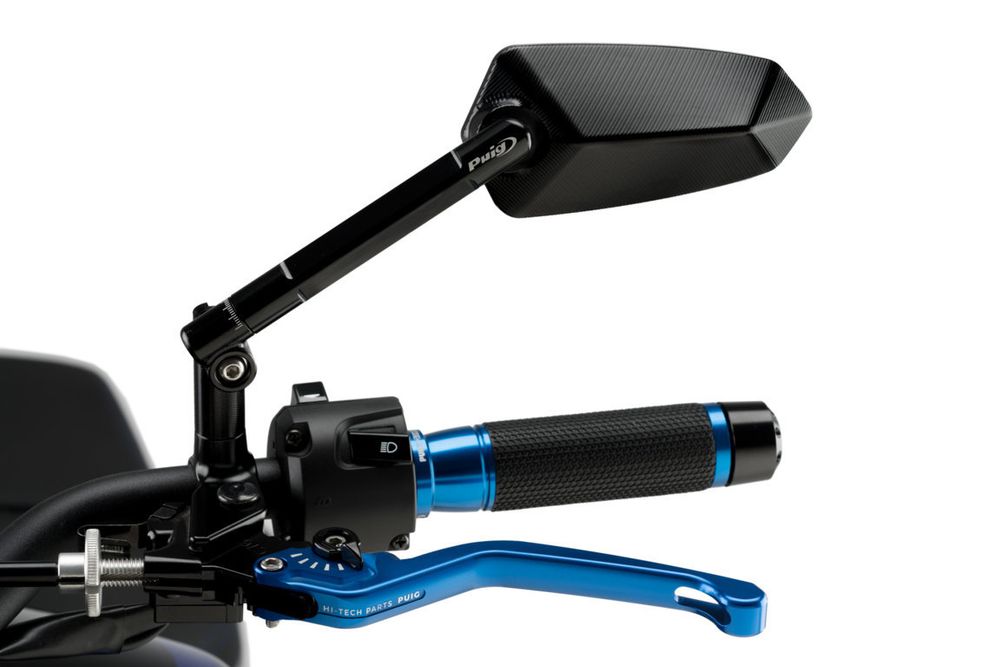 PUIG 018NN F1.1 Rückspiegel  passend fuer KAWASAKI Z750 Schwarz