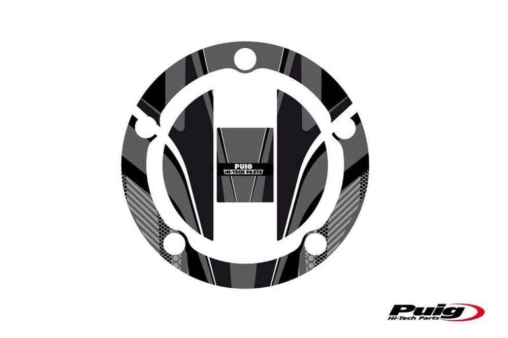 PUIG 6318U Tankdeckelabdeckungen Radikal  passend fuer SUZUKI GSX-S1000 Grau