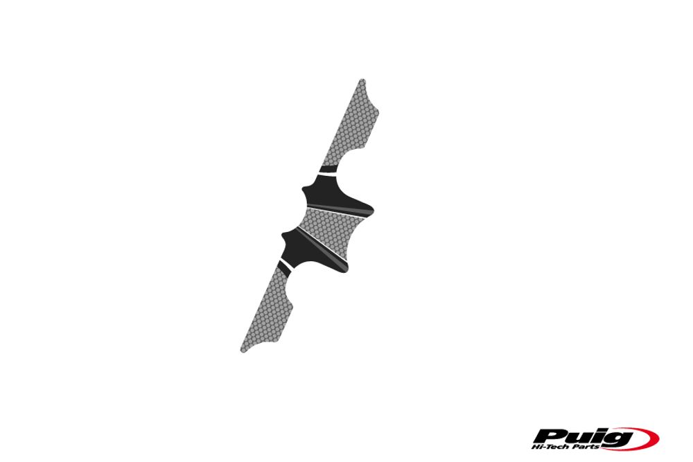 PUIG 6982U Radikal Yoke Protector  passend fuer BMW R1100 GS Grau