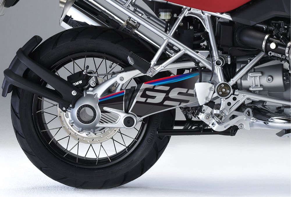 PUIG 20152N Schwingenschutzkit Aufkleber  passend fuer BMW R1200GS ADVENTURE Schwarz