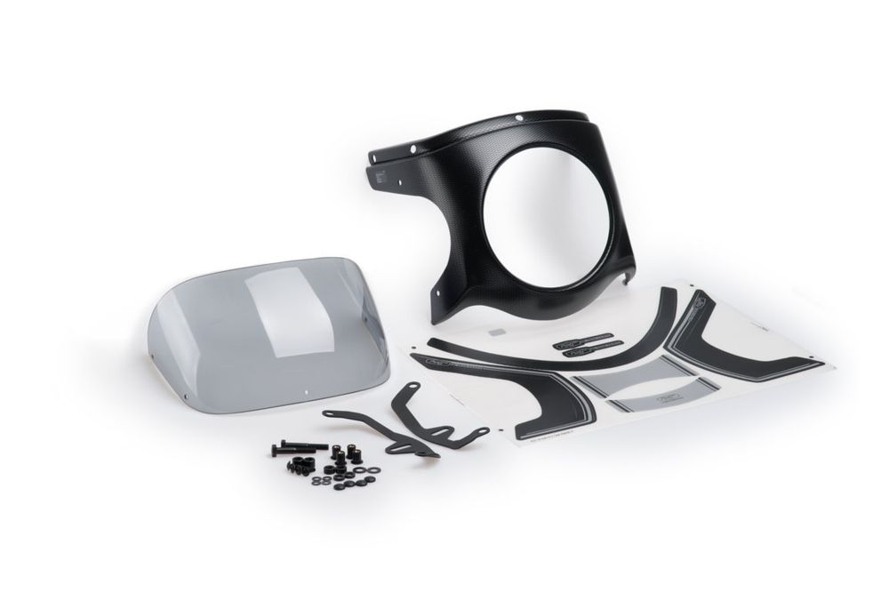 PUIG 9516H Retro-Verkleidungscheibe  passend fuer TRIUMPH BONNEVILLE SPEEDMASTER Getönt