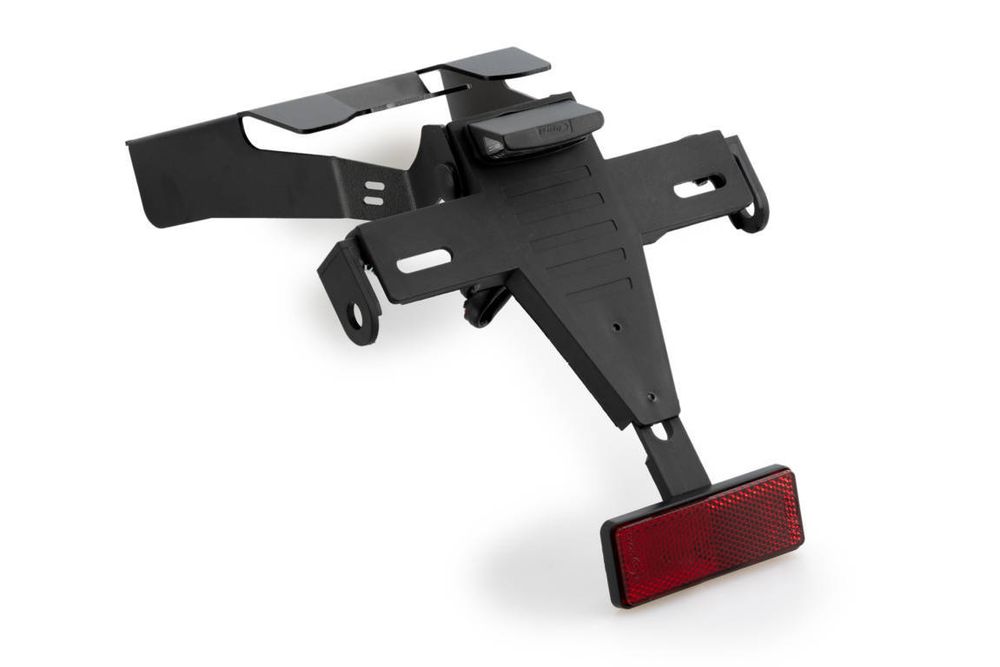 PUIG 21686N Kennzeichenhalters  passend fuer HONDA XL750 TRANSALP Schwarz