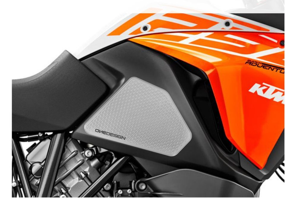 PUIG 20171W Seitliche Tankprotektor  passend fuer KTM 1190 ADVENTURE Transparent