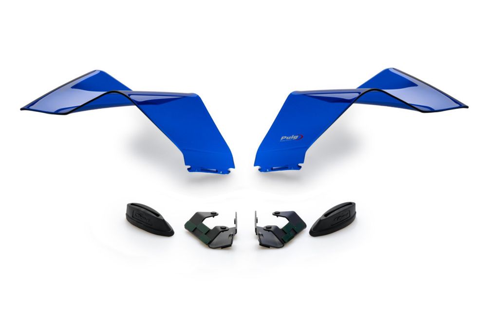 PUIG 20523A Frontspoiler GP  passend fuer YAMAHA YZF-R1 Blau