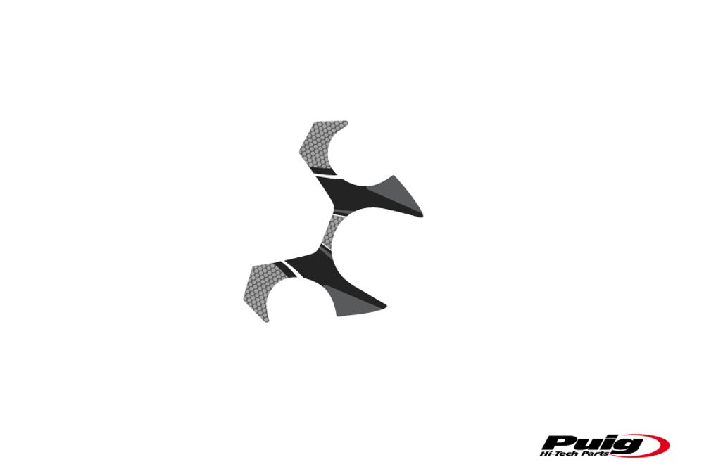 PUIG 6910U Radikal Yoke Protector  passend fuer YAMAHA XJ6 Grau