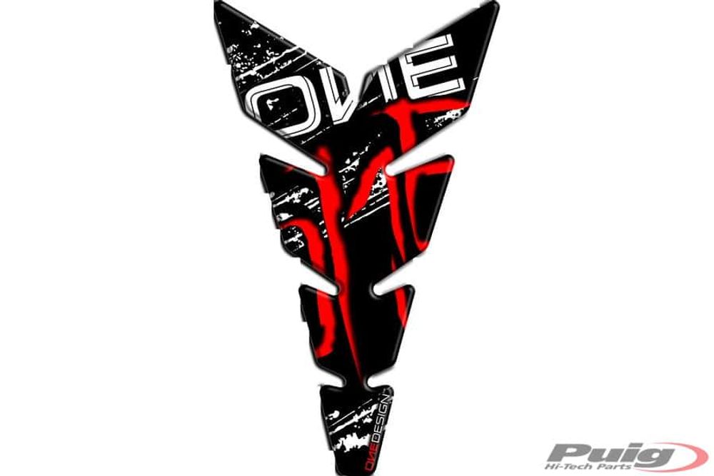 PUIG 9141R One Tankprotektor  passend fuer HONDA NT650V DEAUVILLE Rot
