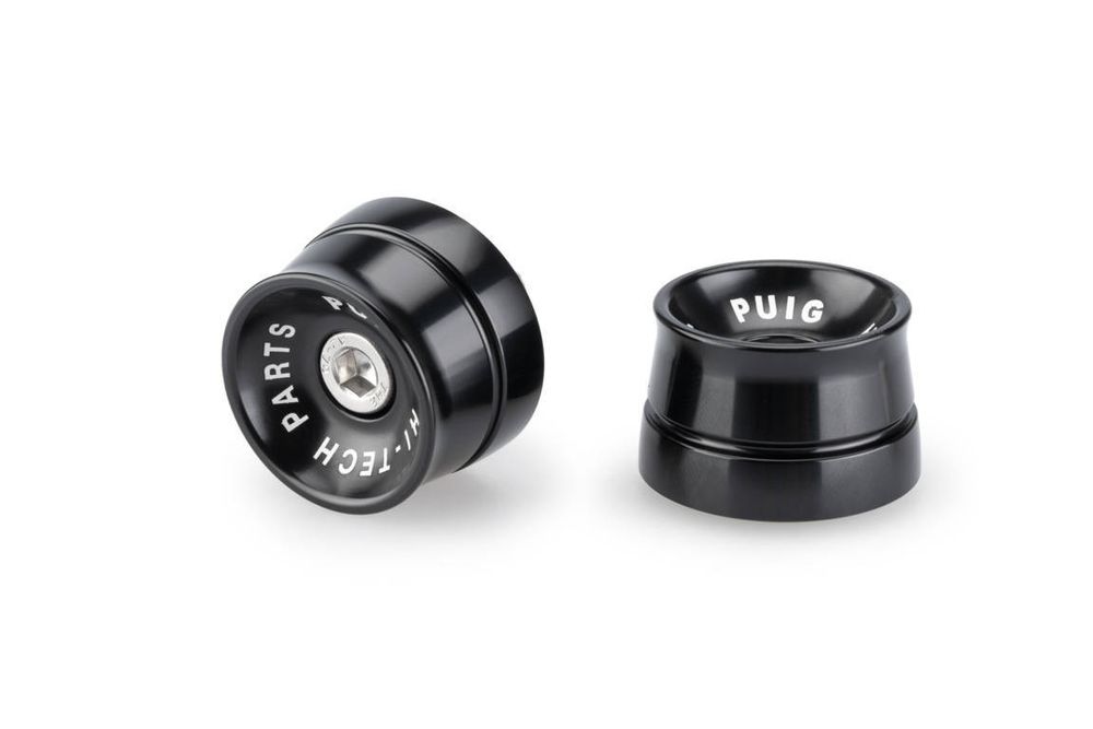 PUIG 21036N Lenkerenden Speed  passend fuer VESPA GTS 300 Schwarz