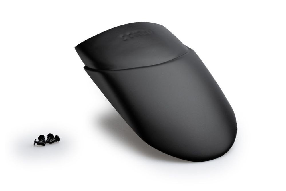 PUIG 9284N Verlängerung des vorderen Schutzblechs  passend fuer APRILIA CAPONORD 1200 RALLY Schwarz