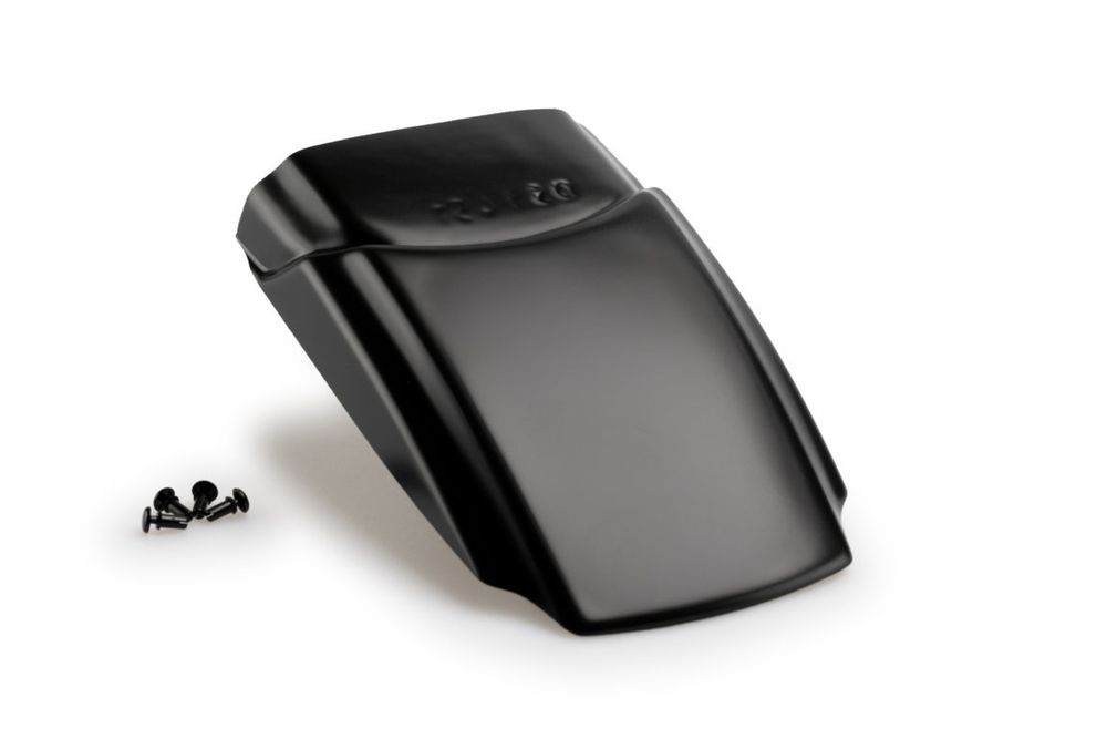 PUIG 9922N Verlängerung des vorderen Schutzblechs  passend fuer KAWASAKI VERSYS-X 300 Schwarz