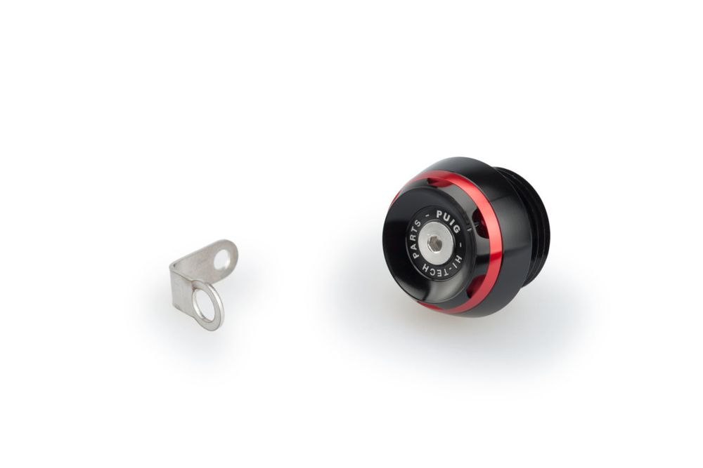 PUIG 20344R Motorölablassschraube TRACK  passend fuer BMW S1000R Rot