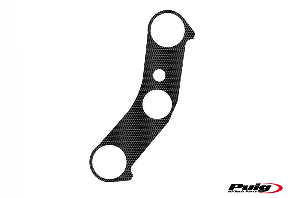 PUIG 7391U Naked Yoke Protector  passend fuer YAMAHA YZF-R1 Grau