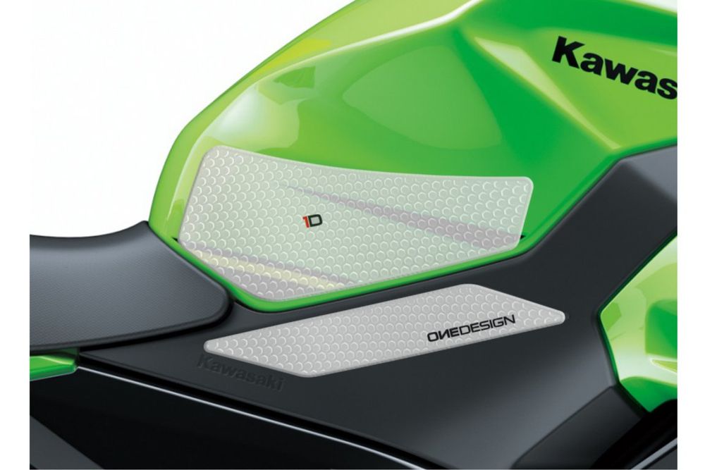 PUIG 20076W Seitliche Tankprotektor  passend fuer KAWASAKI NINJA 400 Transparent