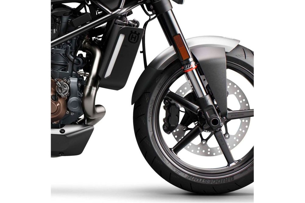 PUIG 3684N Verlängerung des vorderen Schutzblechs  passend fuer HUSQVARNA VITPILEN 701 Schwarz