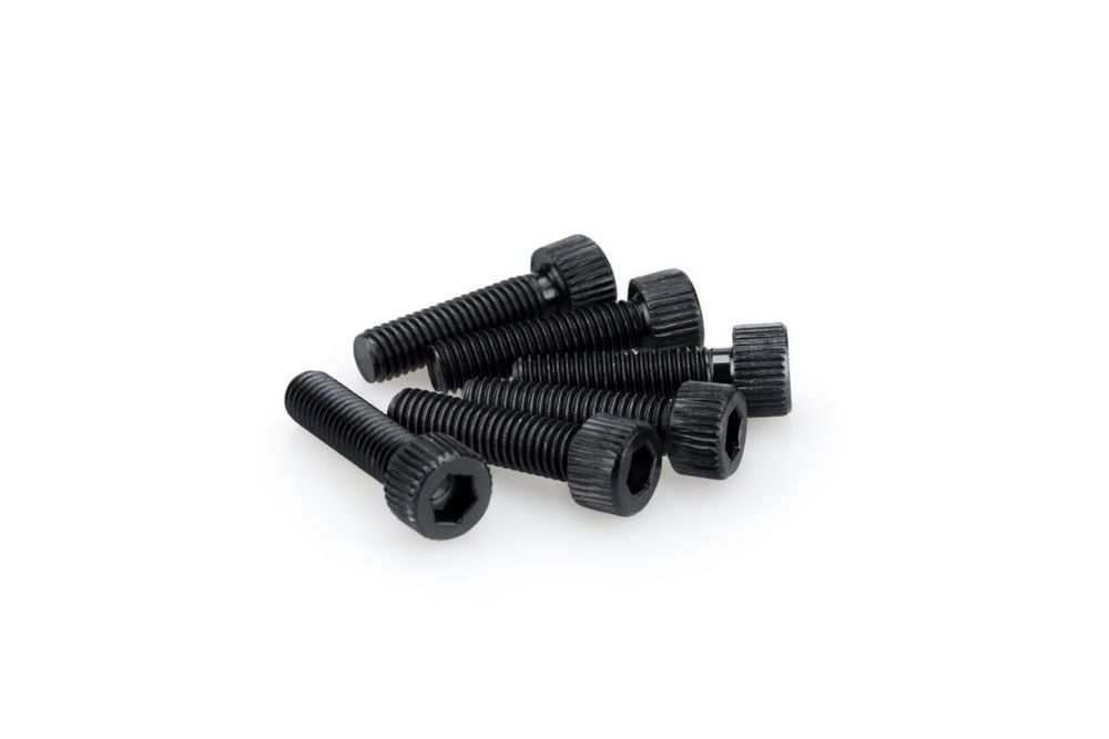 PUIG 0473N Muttern aus Anodisierten Aluminium  passend fuer UNIVERSAL UNIVERSAL Schwarz