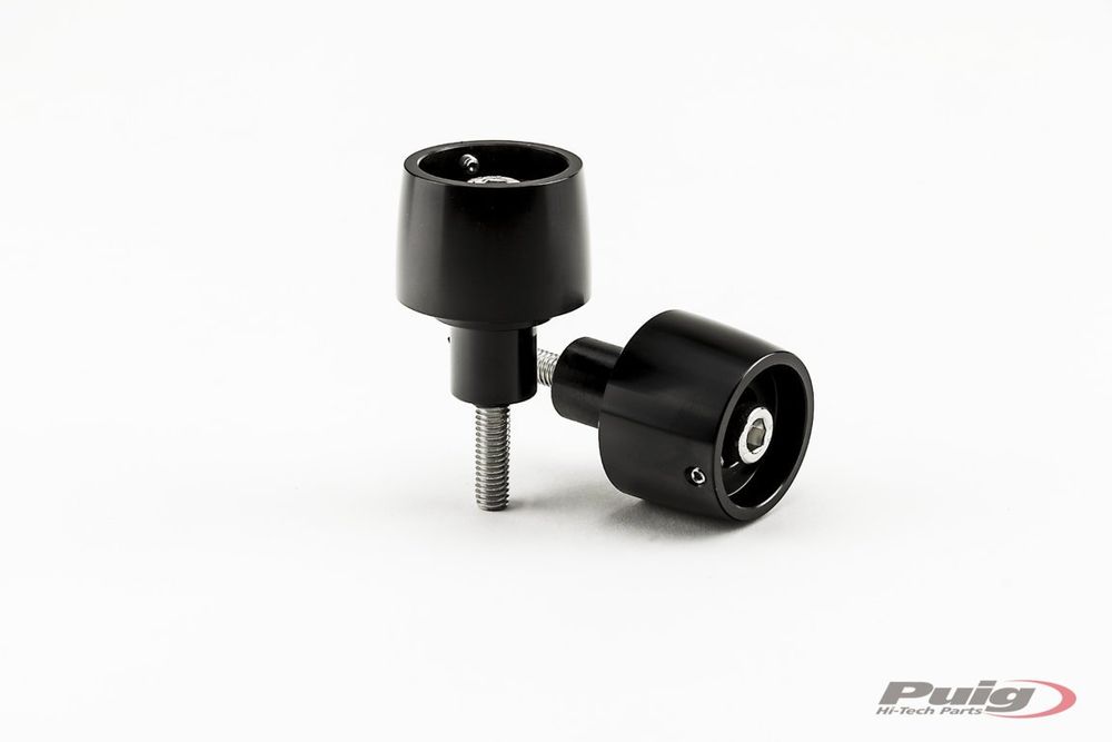 PUIG 9877N Thruster Lenkerenden  passend fuer KAWASAKI VERSYS-X 300 Schwarz