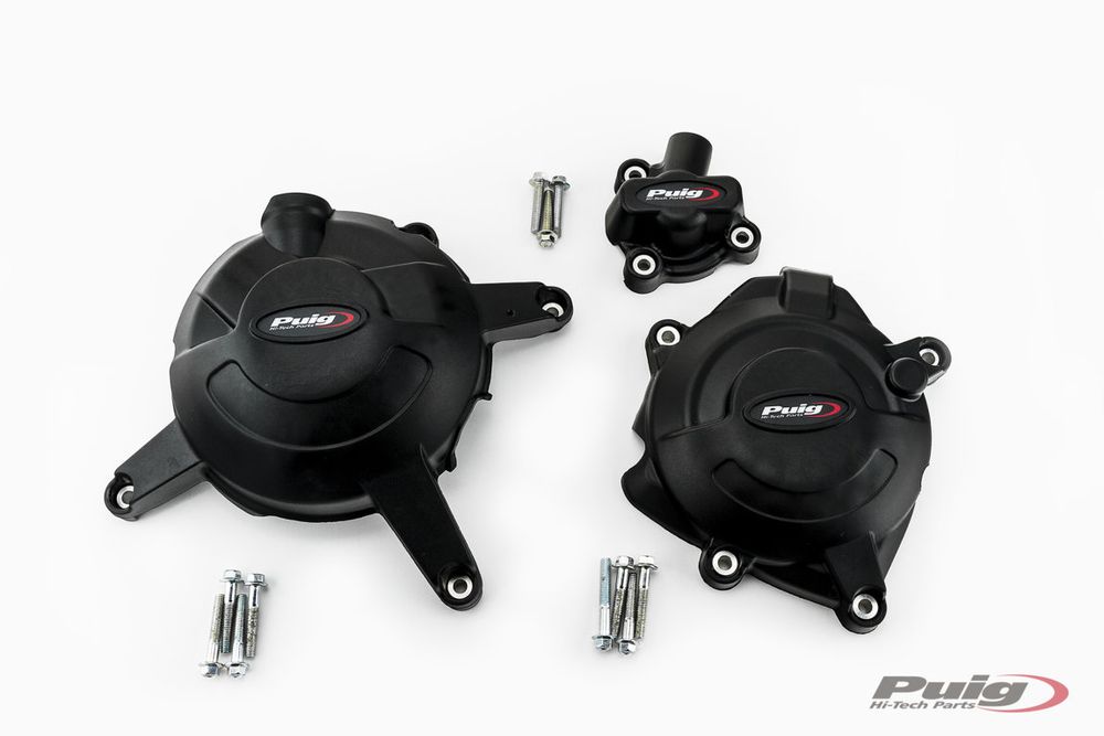 PUIG 21520N Motorschutzhauben  passend fuer YAMAHA MT-125 Schwarz