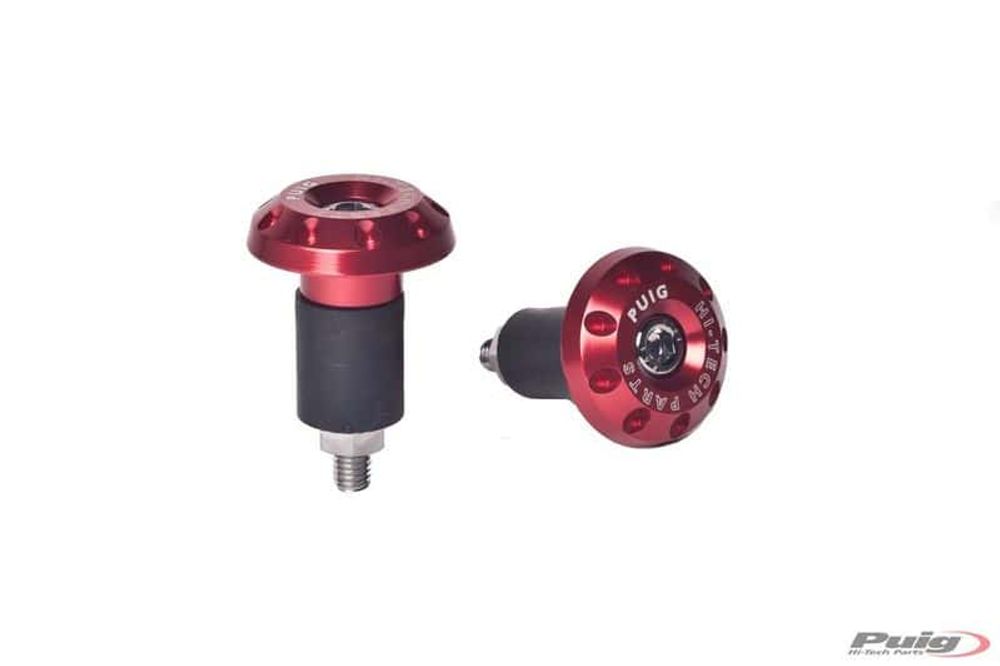PUIG 6222R Lenkerenden Race  passend fuer KTM 125 DUKE Rot