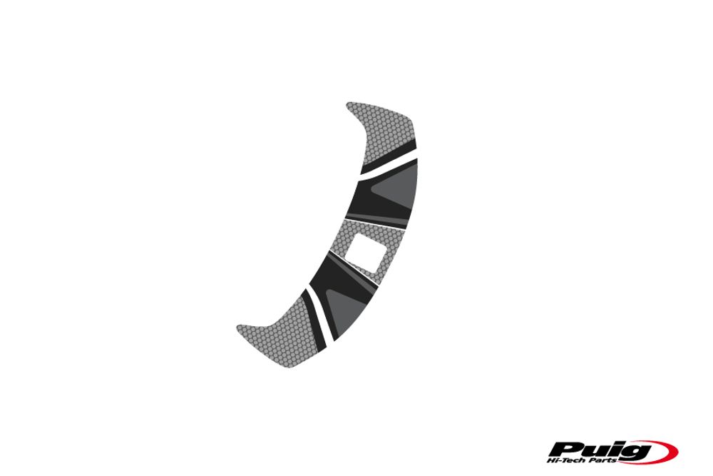 PUIG 6991U Radikal Yoke Protector  passend fuer SUZUKI GSR600 Grau
