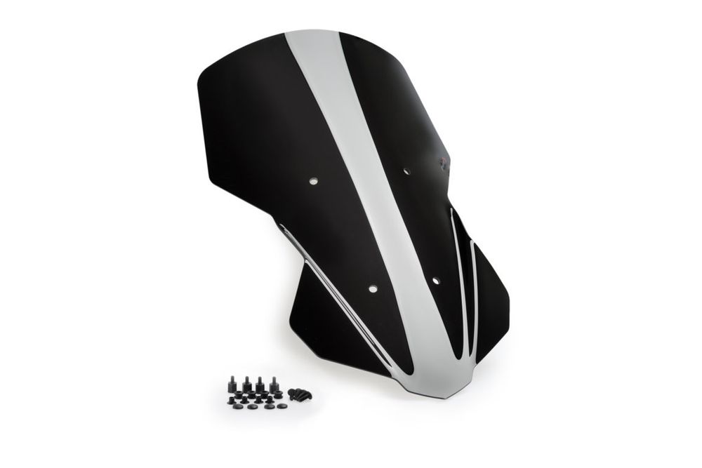 PUIG 20434N Tourenscheibe  passend fuer YAMAHA TRACER 700 Schwarz