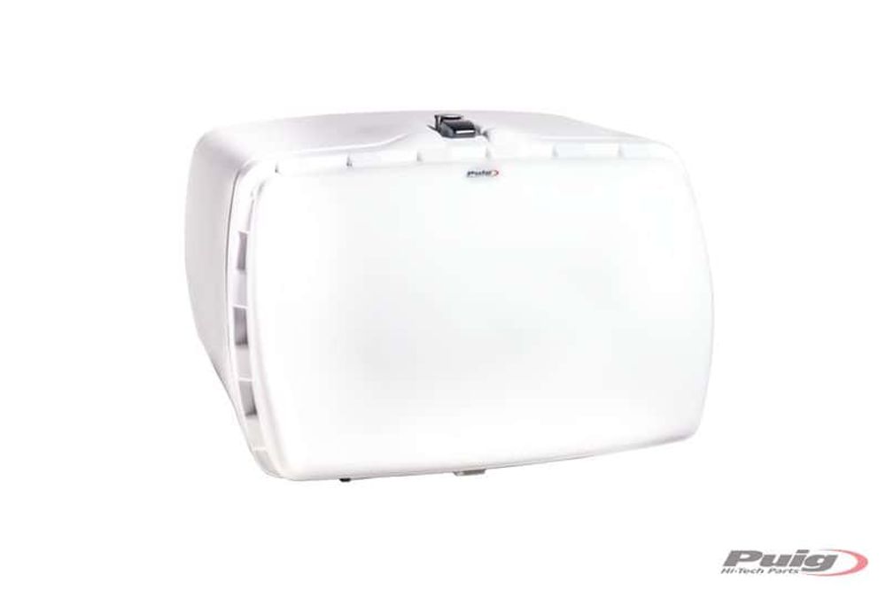 PUIG 0468B Maxi Box  passend fuer SYM SYMPHONY SR 125 Weiss