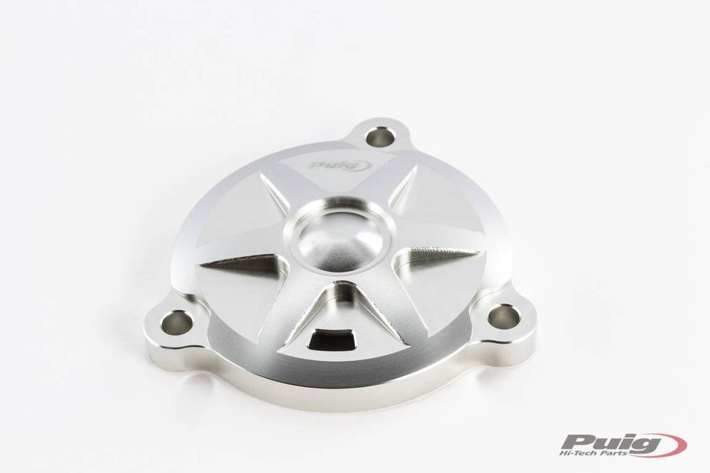 PUIG 8502P Sump Cover  passend fuer YAMAHA T-MAX 530 Silber