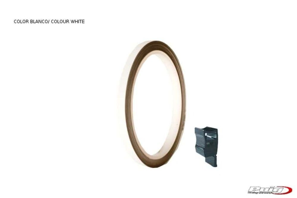 PUIG 4542B Felgenstreifen  passend fuer HONDA NT650V DEAUVILLE Weiss