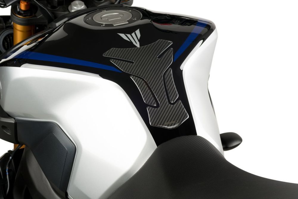 PUIG 3075C Drei Tankprotektor  passend fuer HONDA NT650V DEAUVILLE Carbon look