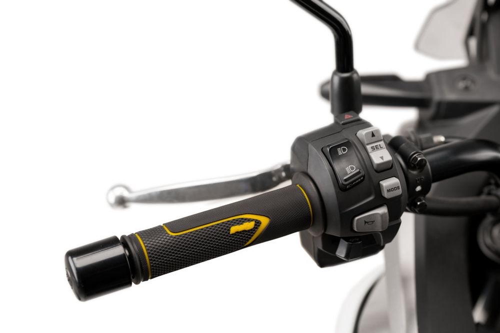 PUIG 20796G Core Griffe  passend fuer KAWASAKI KLE500 Gelb