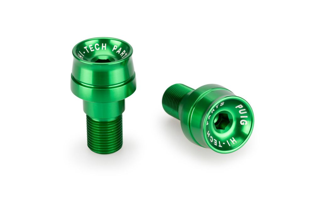 PUIG 21292V Lenkerenden Speed  passend fuer YAMAHA T-MAX 560 TECH MAX Grün