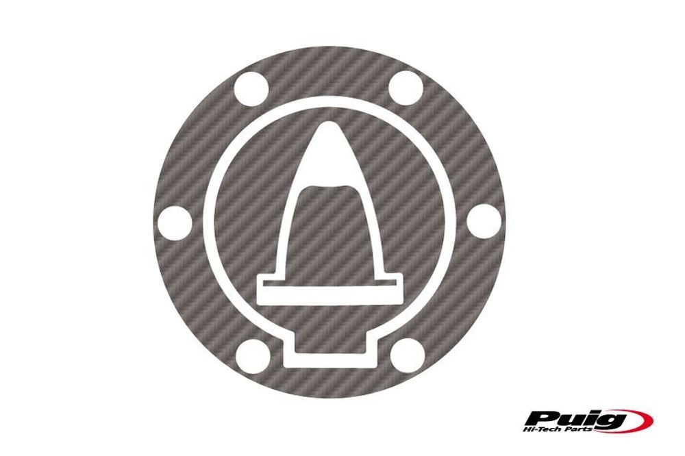 PUIG 8175C Tankdeckelschutz X-TREME  passend fuer KTM 1190 ADVENTURE Carbon look