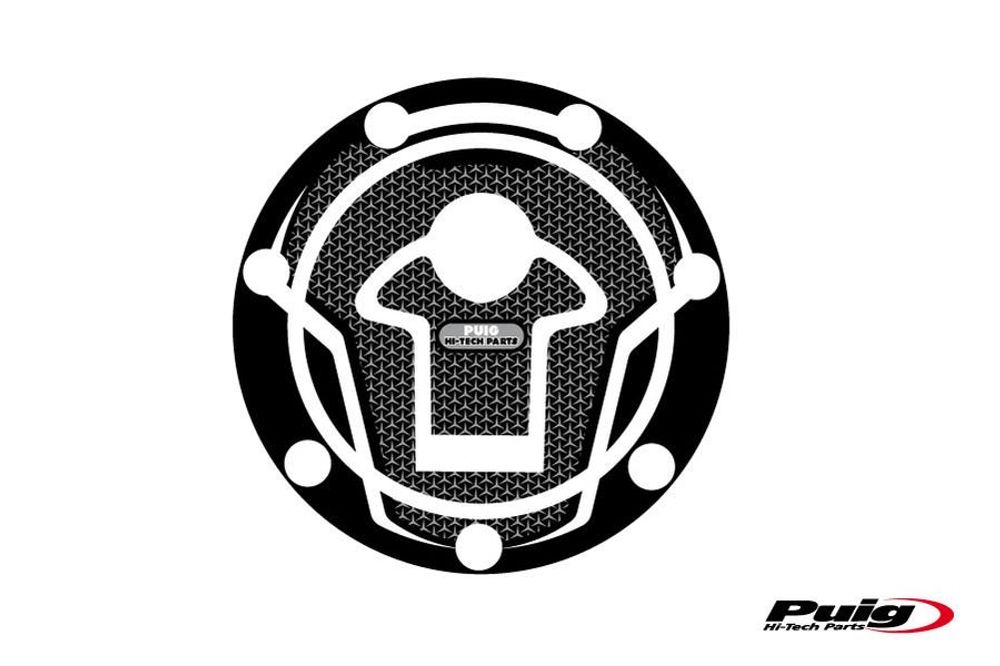 PUIG 7610U Tankdeckelabdeckungen Naked  passend fuer KTM 125 DUKE Grau