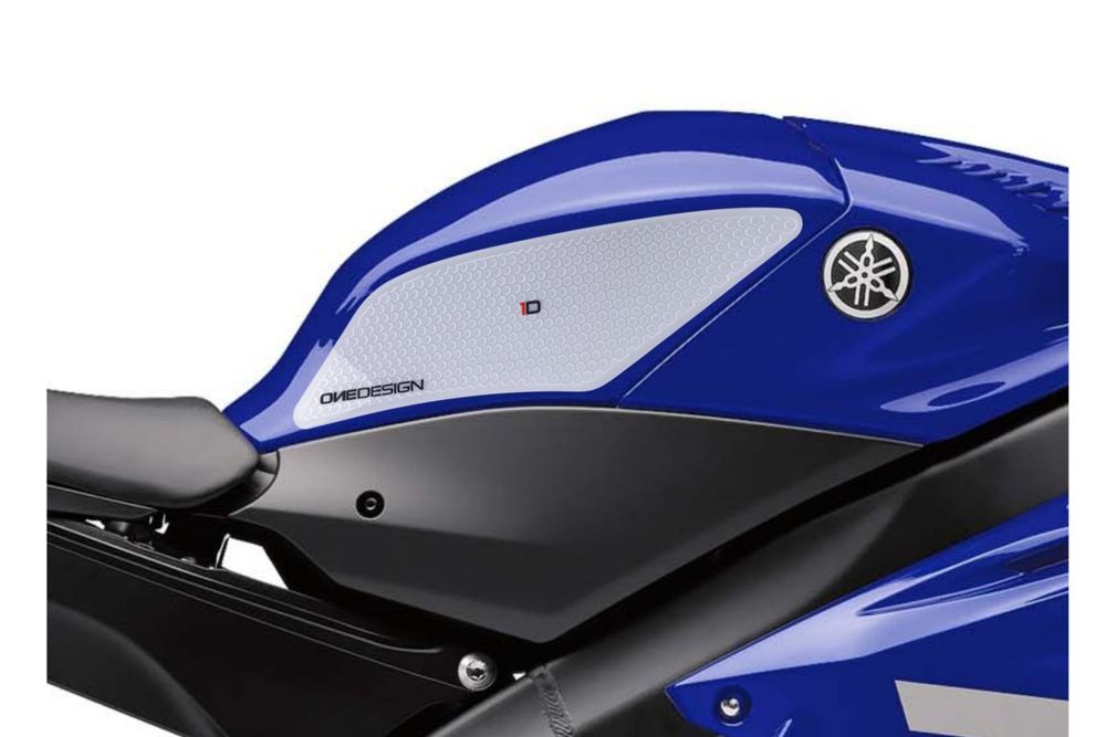 PUIG 20096W Seitliche Tankprotektor  passend fuer YAMAHA YZF-R6 Transparent