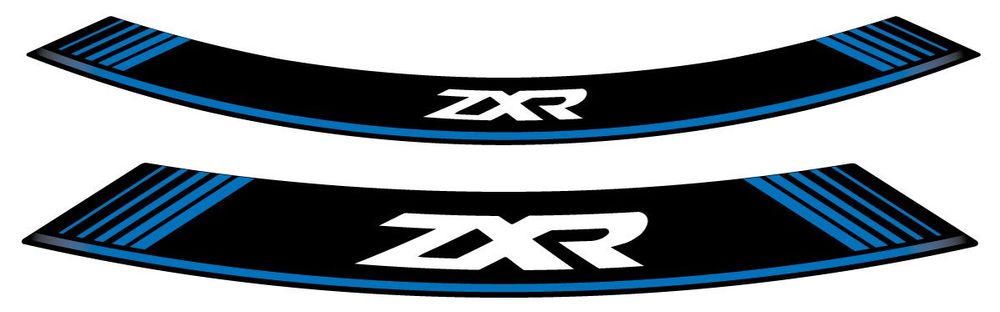 PUIG 9292A Rim Strips Specials  passend fuer KAWASAKI ZX-9R Blau
