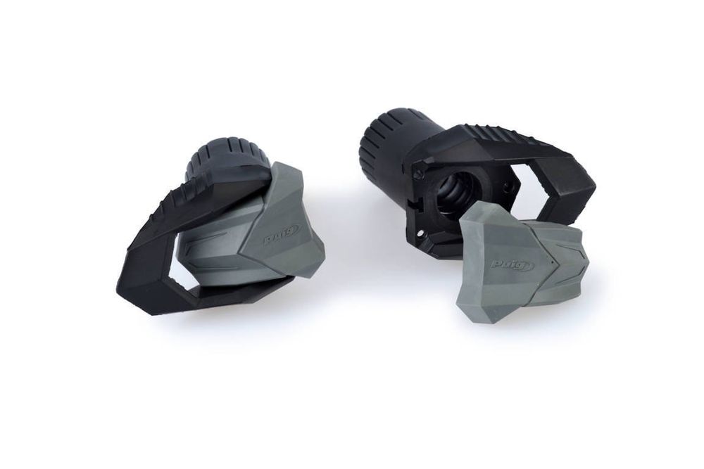 PUIG 3150N Sturzpads R19  passend fuer UNIVERSAL UNIVERSAL Schwarz