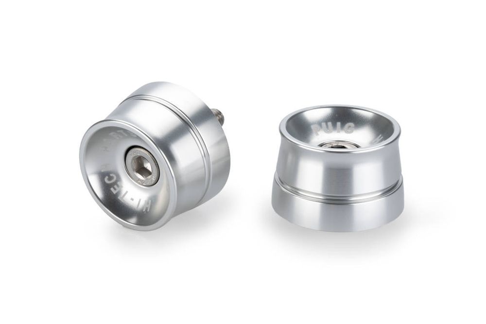 PUIG 21401P Lenkerenden Speed  passend fuer YAMAHA YZF-R1 Silber