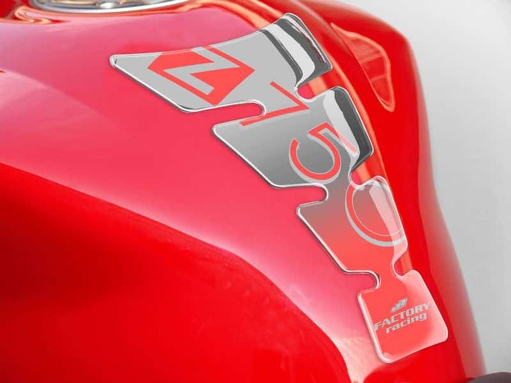 Puig 4328P Spirit Tankprotektor  Kompatibel/Ersatz für KAWASAKI Z750 Silber