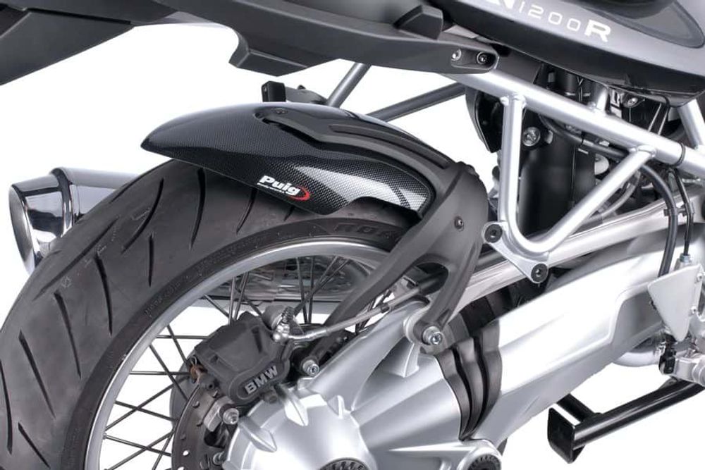 PUIG 5861C Hinterradabdeckungen   passend fuer BMW R1200S Carbon look