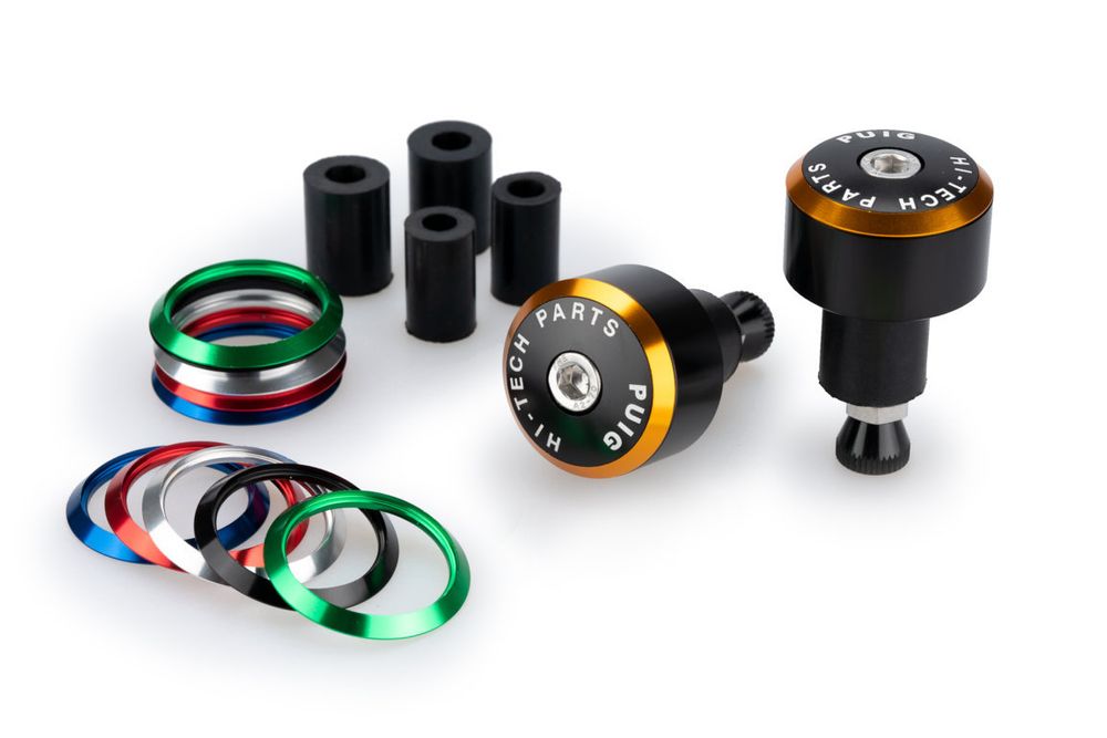 PUIG 21454N Balance Lenkerenden  passend fuer KTM 125 DUKE Schwarz
