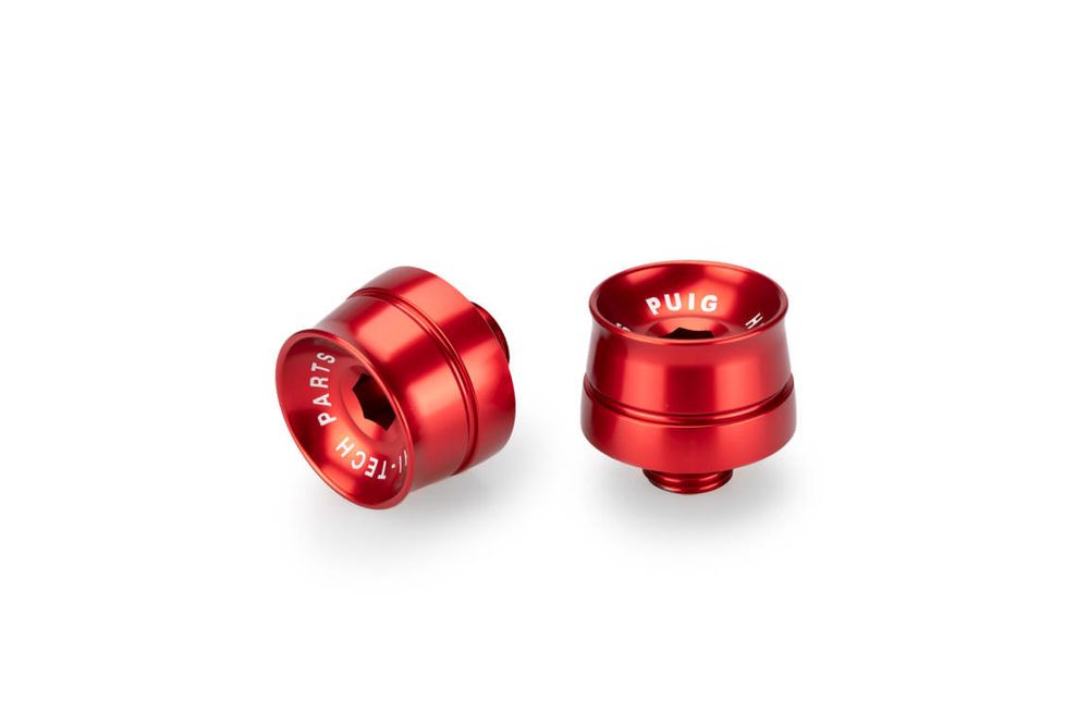 PUIG 21602R Lenkerenden Speed  passend fuer CFMOTO 650 NK Rot